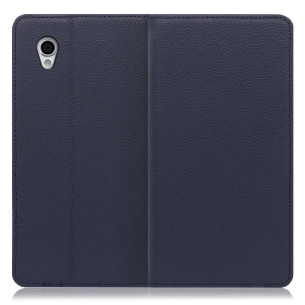 [ LOOF PASTEL ] Android One X4 Androidone X4 androidoneX4 スマホケース ケース カバー 手帳型ケース カード収納 マグネット付き 本革 ベルトなし [ Android One X4 ]