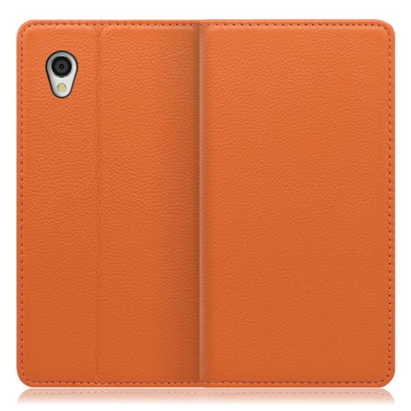 [ LOOF PASTEL ] AQUOS sense 2 / sense2 かんたん sense2 sense2かんたん スマホケース ケース カバー 手帳型ケース カード収納 マグネット付き 本革 ベルトなし [ AQUOS sense 2 / sense2 かんたん ]