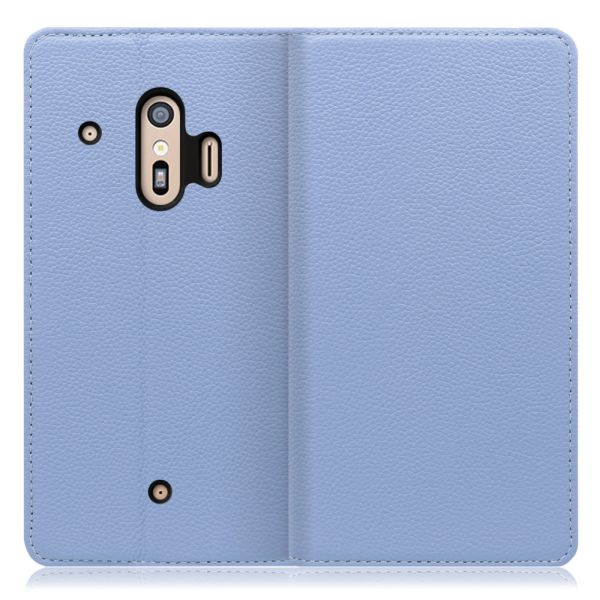 [ LOOF PASTEL ] らくらくスマートフォン (me)  F-01L / F-42A らくらくスマートフォンme FUJITSU FCNT スマホケース ケース カバー 手帳型ケース カード収納 マグネット付き 本革 ベルトなし [ らくらくスマートフォンme F-01L ]