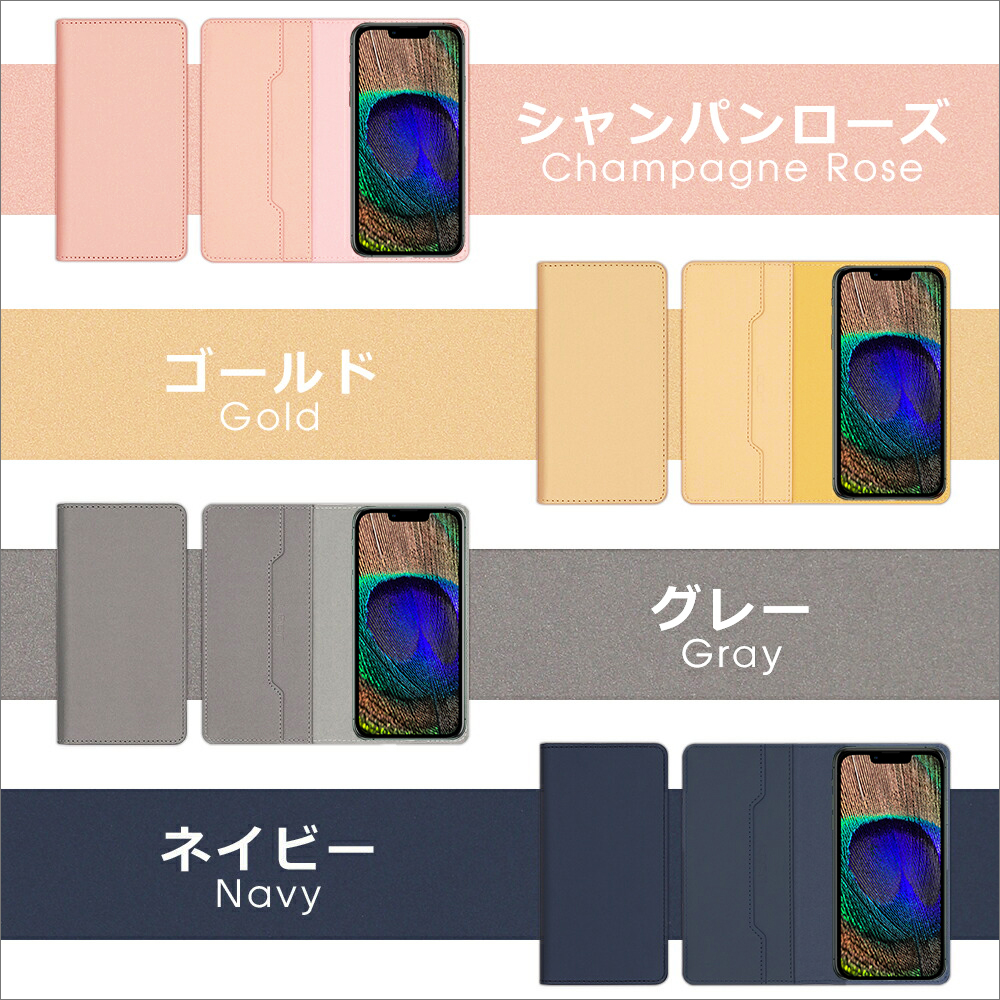 Looco Official Shop Loof Skin Oppo 3 グレー ケース カバー 手帳型ケース スマホケース ブック型 手帳 型カバー カードポケット カード収納