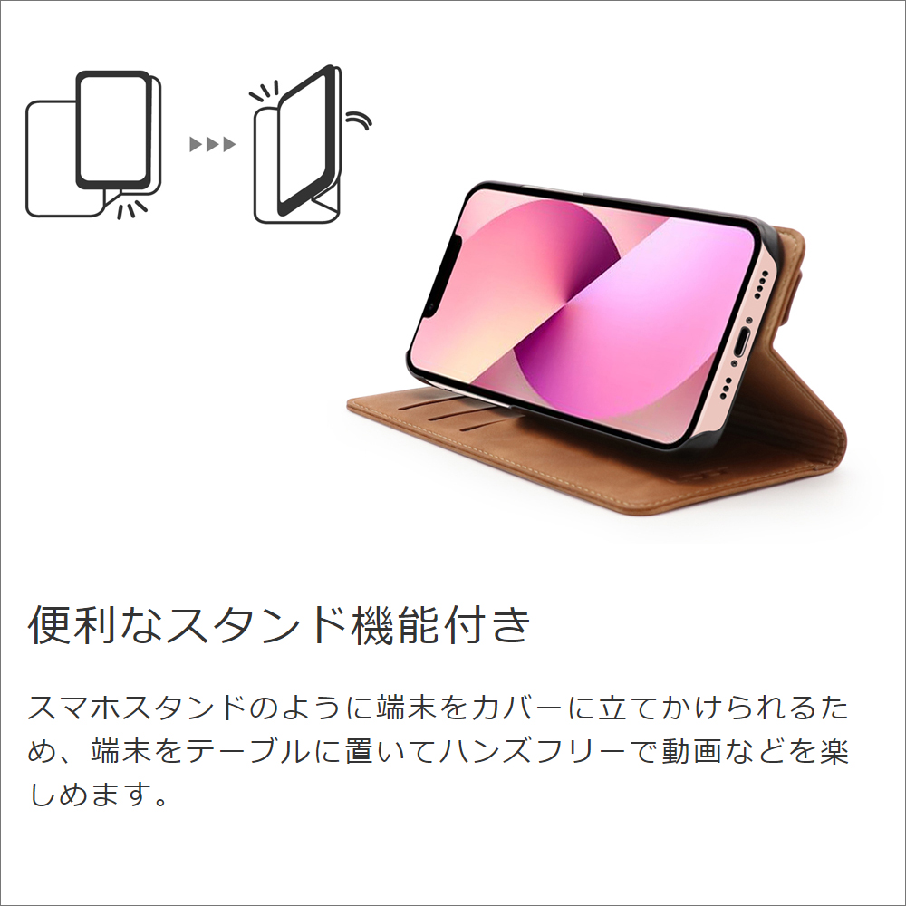 LOOF HOLD-LITE Series motorola moto g52j 5G / moto g52j 5G II 用 [ゴールデンイエロー] ケース カバー スマホケース 手帳型ケース 片手操作補助ベルト 薄型 大容量カード収納