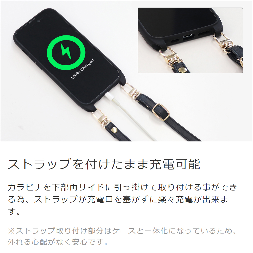 LOOF SLOT-STRAP Series iPhone 14 iPhone14 アイフォン 14 用 [ゴールド] スマホショルダー スマホケース ケース カバー 背面 ストラップ ショルダー 軽い カード収納 薄い アウトドア ブランド 人気 レディース メンズ 首掛け 肩掛け ネックストラップ