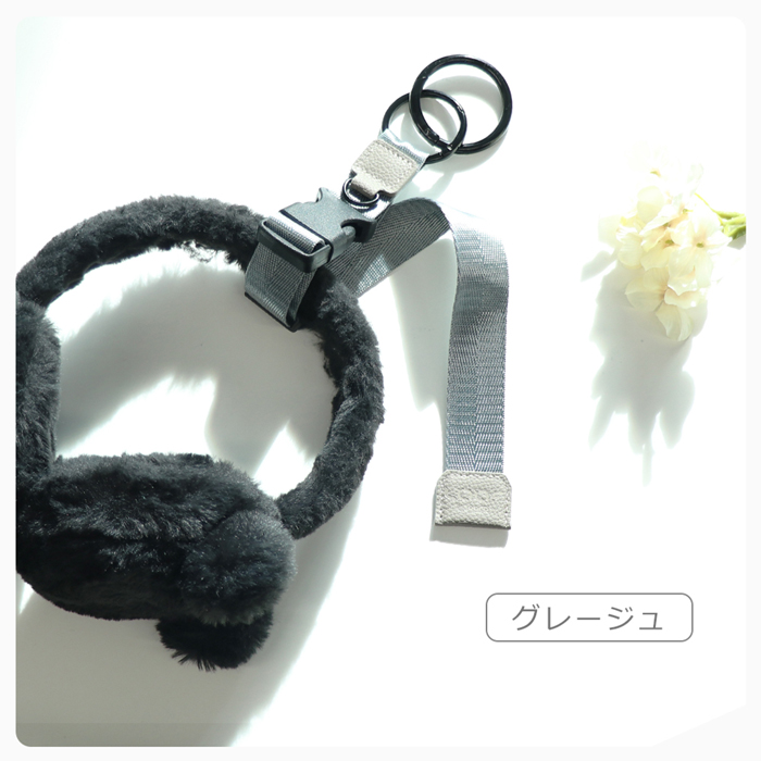 LOOF ジャケットホルダー 上着ホルダー スーツケース 手ぶら バッグ ストラップ 荷物 ひとまとめ マフラー ストール お土産 タオル ラゲッジフック キャリーケース 旅行 おでかけ 持ち歩き ランドセル コート 落ちない カラビナ 便利グッズ シンプル 兼用