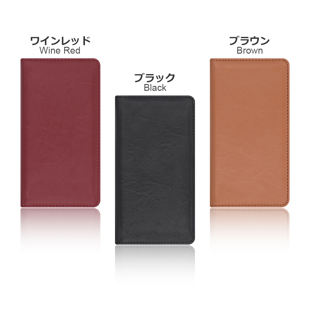 [ LOOF ROYALE ] AQUOS wish3 SH-53D / A303SH / A302SH  スマホケース ケース カバー 手帳型ケース カード収納 マグネット付き 本革 ベルトなし [ AQUOS wish3 ]