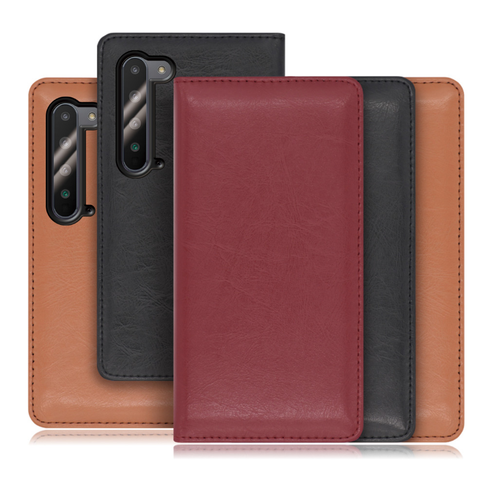 [ LOOF ROYALE ] AQUOS R5G SH-51A / SHG01  スマホケース ケース カバー 手帳型ケース カード収納 マグネット付き 本革 ベルトなし [ AQUOS R5G ]