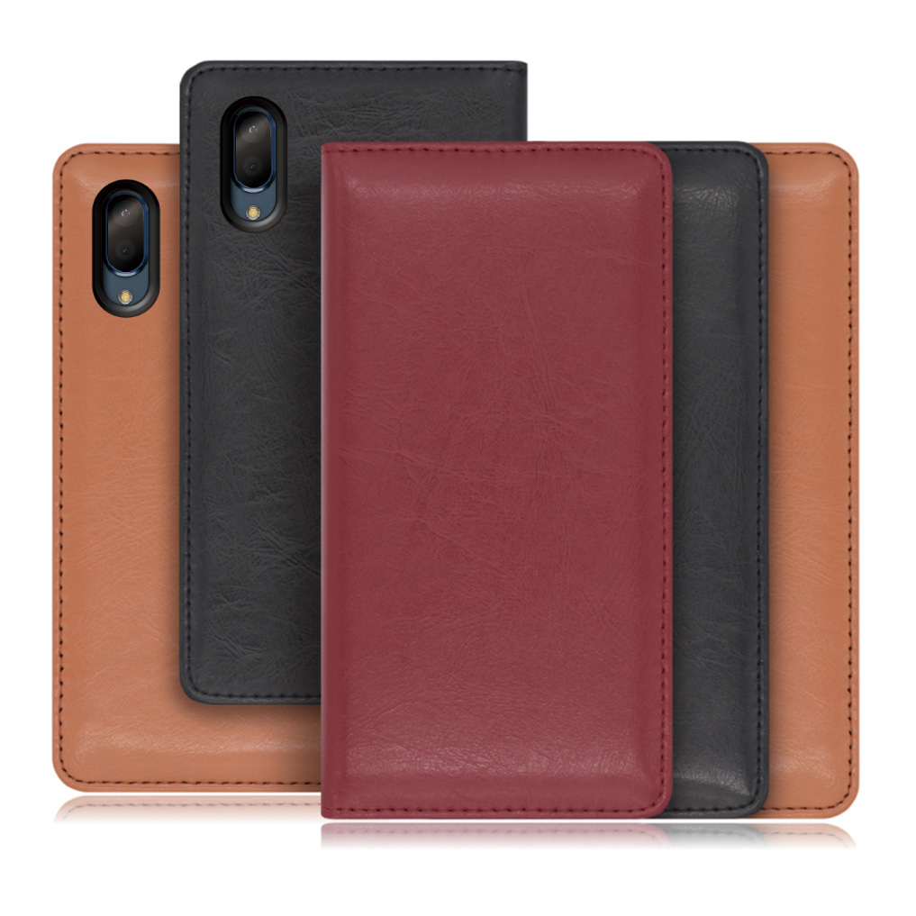 [ LOOF ROYALE ] AQUOS sense3 plus / sense3 plus サウンド SHV46 sense 3plus 3plusサウンド sense3plus スマホケース ケース カバー 手帳型ケース カード収納 マグネット付き 本革 ベルトなし [ AQUOS sense3 plus / sense3 plus サウンド ]