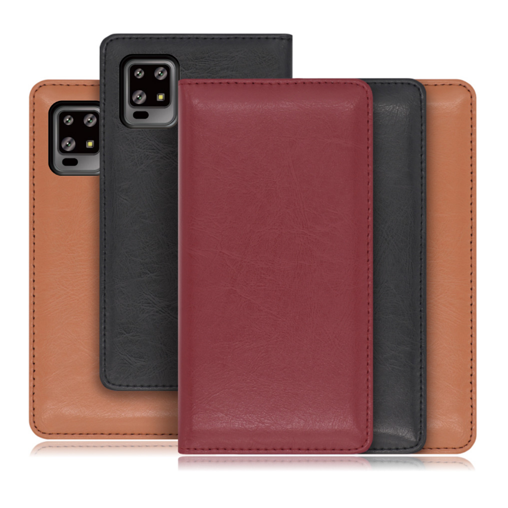 [ LOOF ROYALE ] AQUOS zero6 SHG04 zero 6 スマホケース ケース カバー 手帳型ケース カード収納 マグネット付き 本革 ベルトなし [ AQUOS zero6 ]