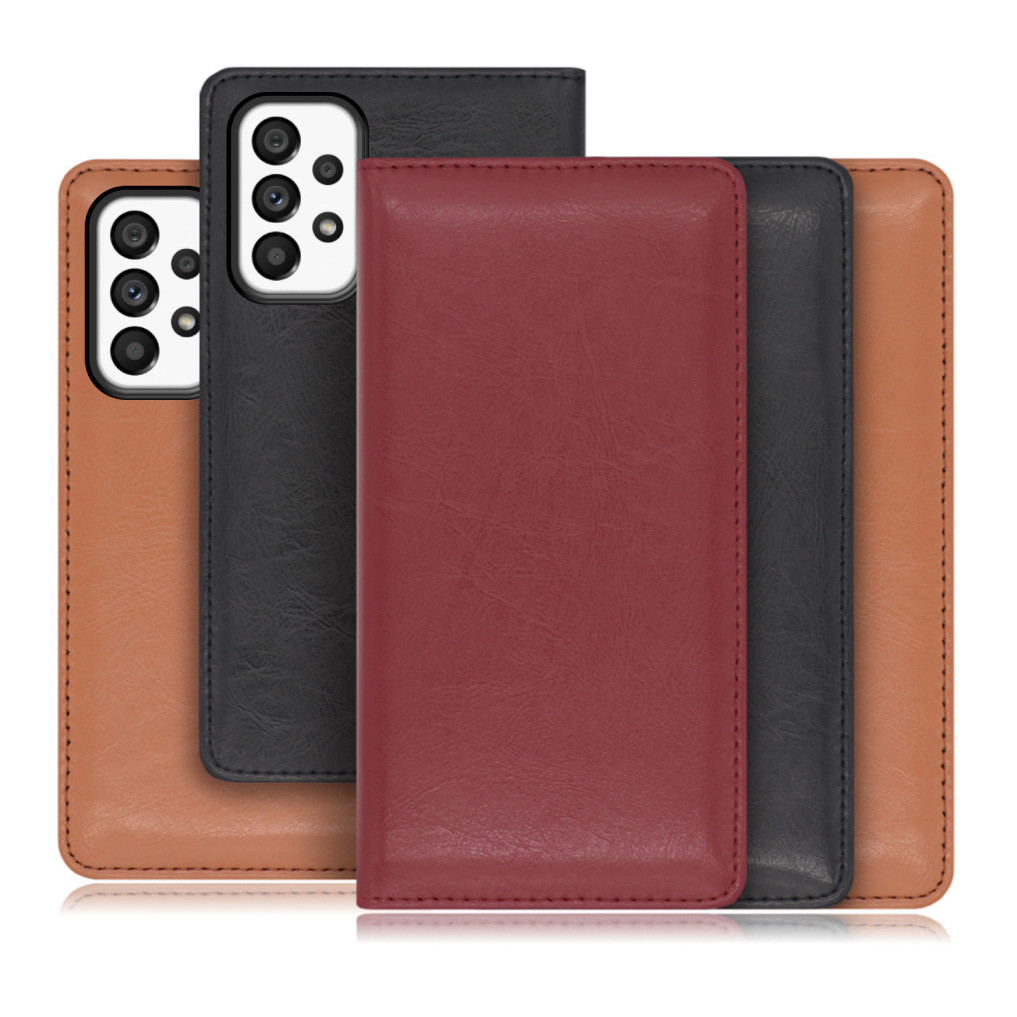 [ LOOF ROYALE ] Galaxy A53 5G SC-53C / SCG15 a535g スマホケース ケース カバー 手帳型ケース カード収納 マグネット付き 本革 ベルトなし [ Galaxy A53 5G ]