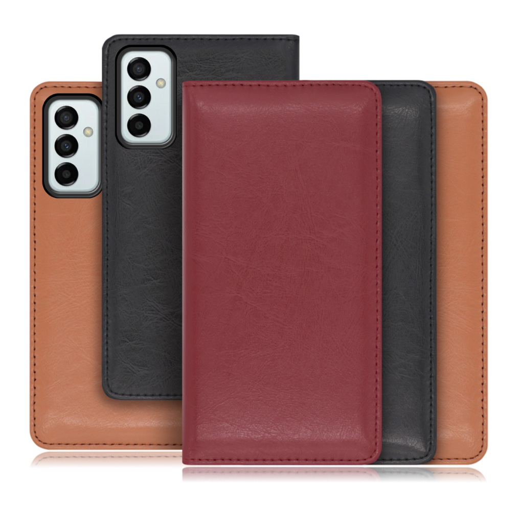 [ LOOF ROYALE ] Galaxy M23 5G m235g スマホケース ケース カバー 手帳型ケース カード収納 マグネット付き 本革 ベルトなし [ Galaxy M23 5G ]