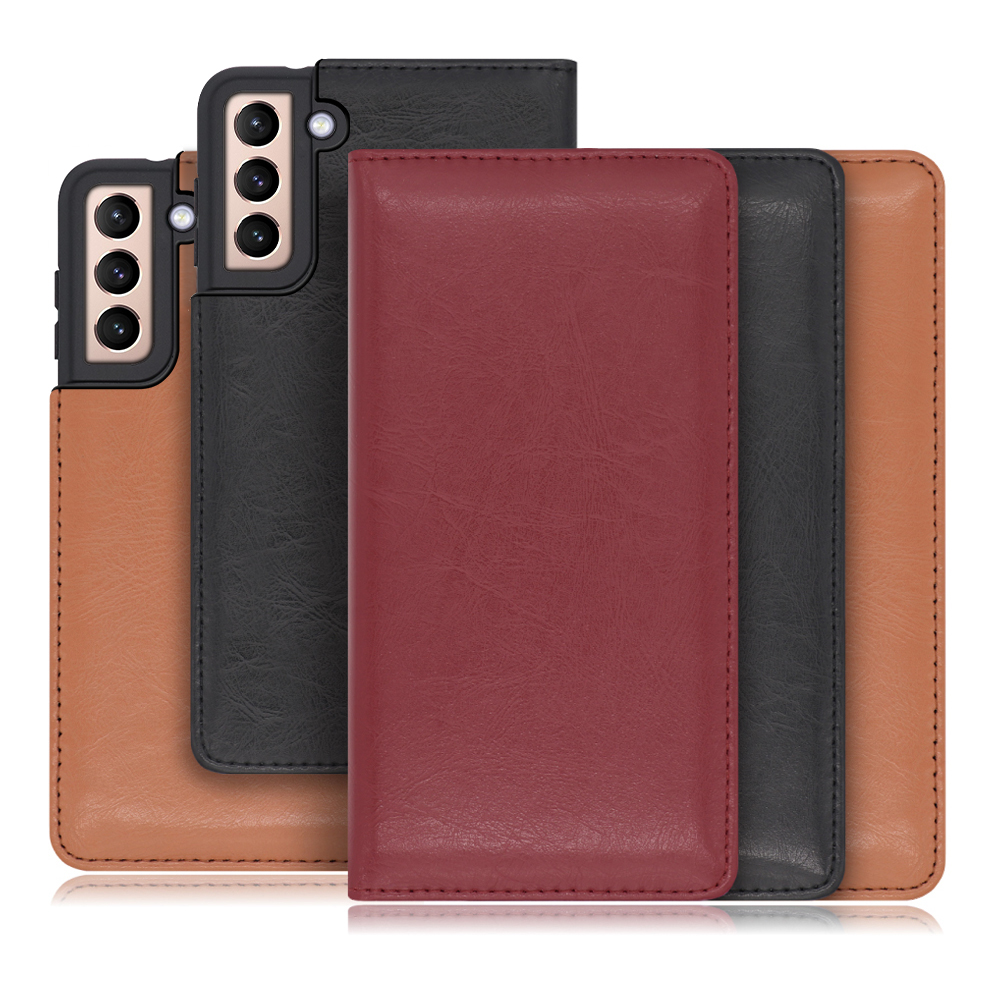 [ LOOF ROYALE ] Galaxy S21+ 5G SCG10 s21plus s21 plus s21plus5g s21+5g スマホケース ケース カバー 手帳型ケース カード収納 マグネット付き 本革 ベルトなし [ Galaxy S21+ 5G ]