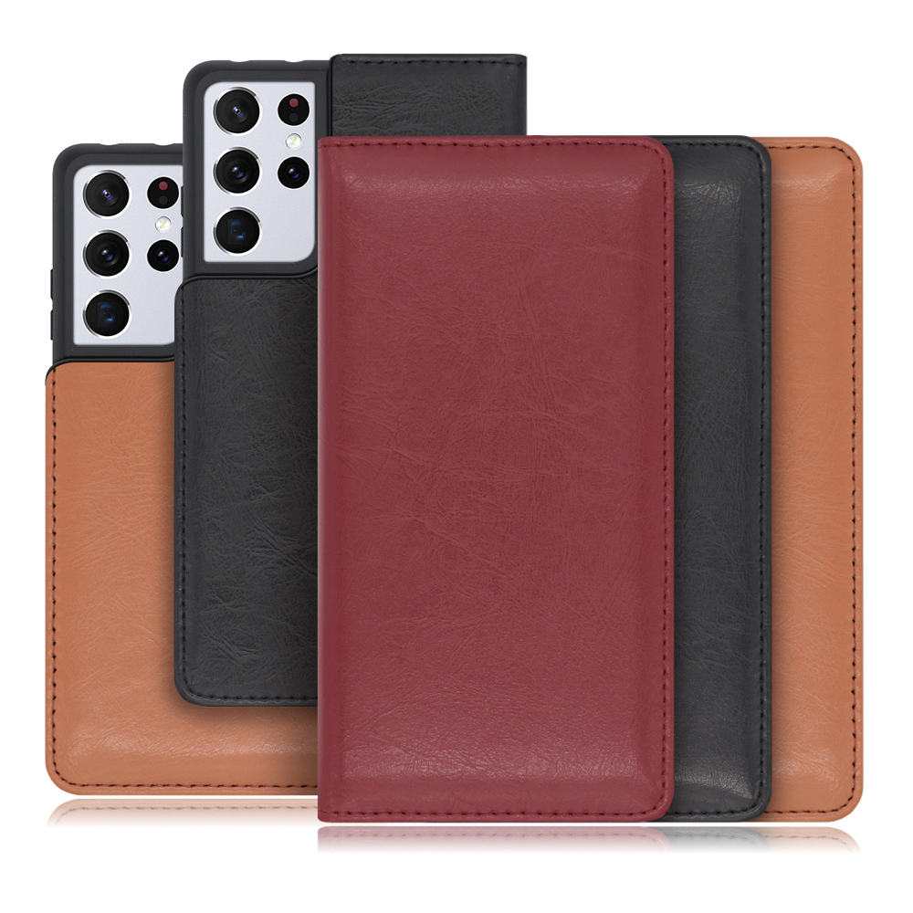 [ LOOF ROYALE ] Galaxy S21 Ultra 5G SC-52B s21ultra5g s21ultra スマホケース ケース カバー 手帳型ケース カード収納 マグネット付き 本革 ベルトなし [ Galaxy S21 Ultra 5G ]