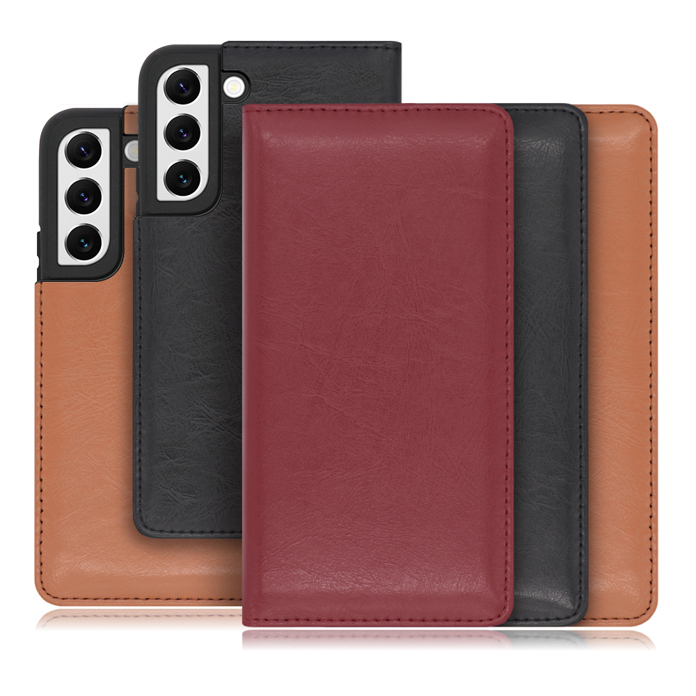 [ LOOF ROYALE ] Galaxy S22 SC-51C / SCG13  スマホケース ケース カバー 手帳型ケース カード収納 マグネット付き 本革 ベルトなし [ Galaxy S22 ]