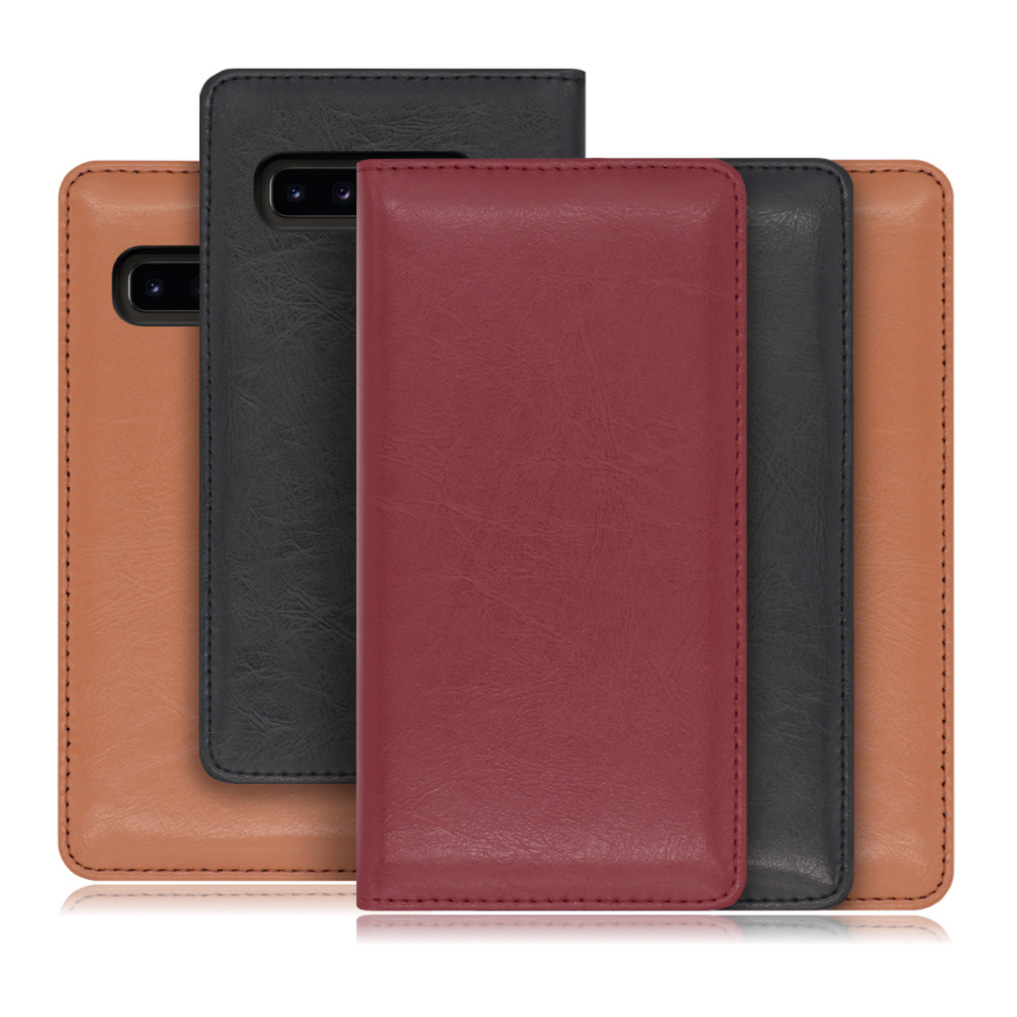 [ LOOF ROYALE ] Galaxy S10+ SC-04L / SCV42 s10plus s10 plus スマホケース ケース カバー 手帳型ケース カード収納 マグネット付き 本革 ベルトなし [ Galaxy S10+ ]