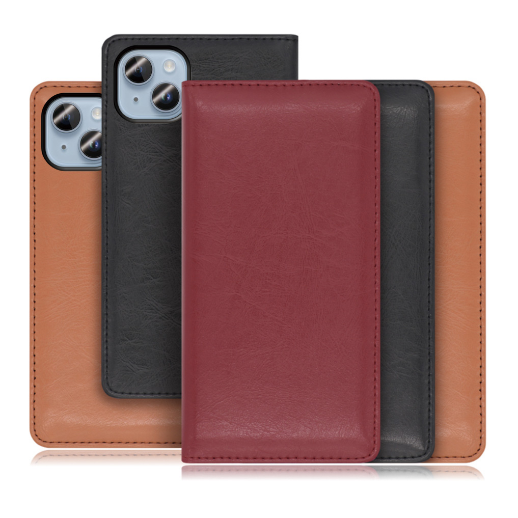 [ LOOF ROYALE ] iPhone 14 Plus iphone14plus 14plus 14+ プラス スマホケース ケース カバー 手帳型ケース カード収納 マグネット付き 本革 ベルトなし [ iPhone 14 Plus ]