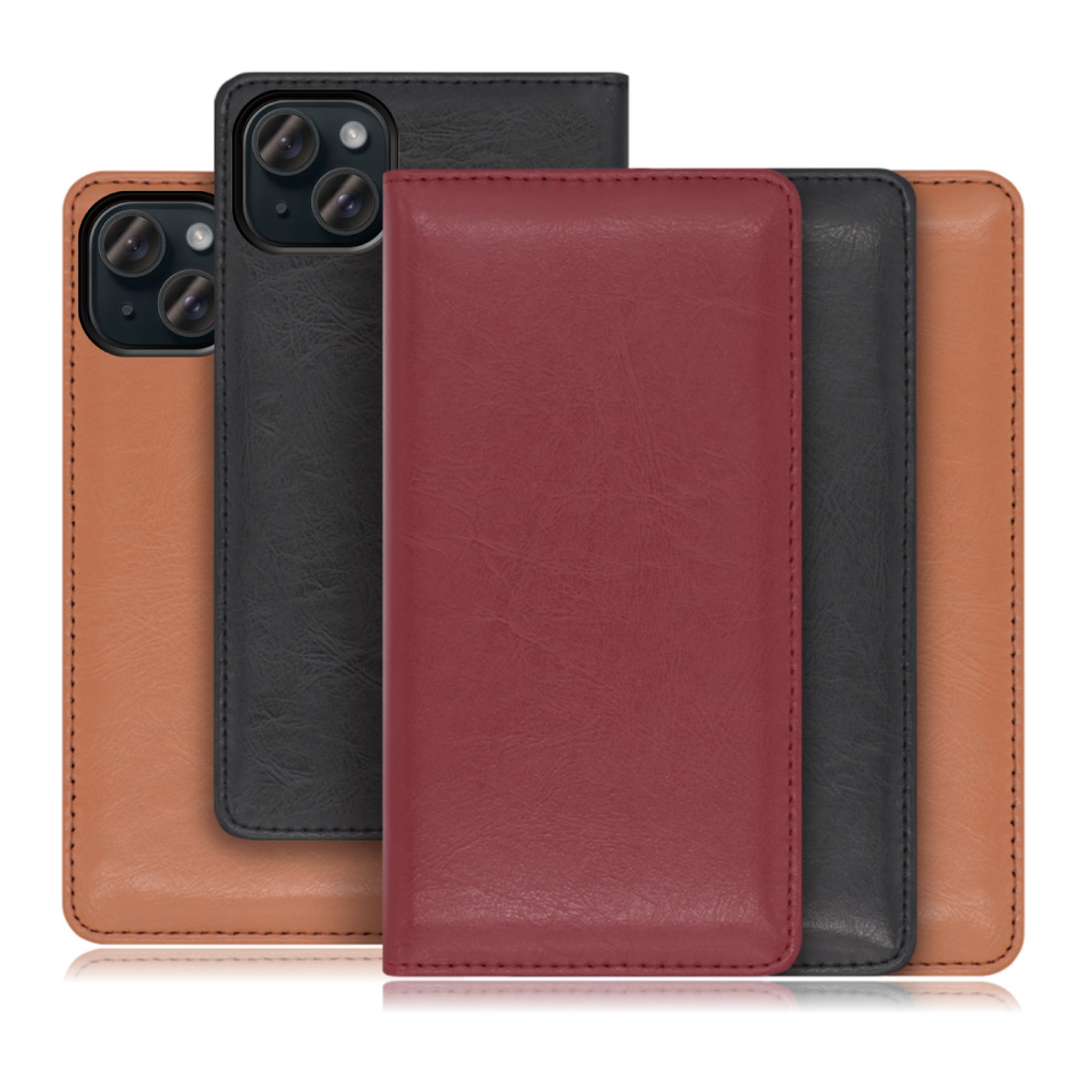 [ LOOF ROYALE ] iPhone 15 Plus iPhone15 Plus アイフォン15 プラス iPhone 15 Plus 15Plus アイフォン 15 スマホケース ケース カバー 手帳型ケース カード収納 マグネット付き 本革 ベルトなし [ iPhone 15 Plus ]