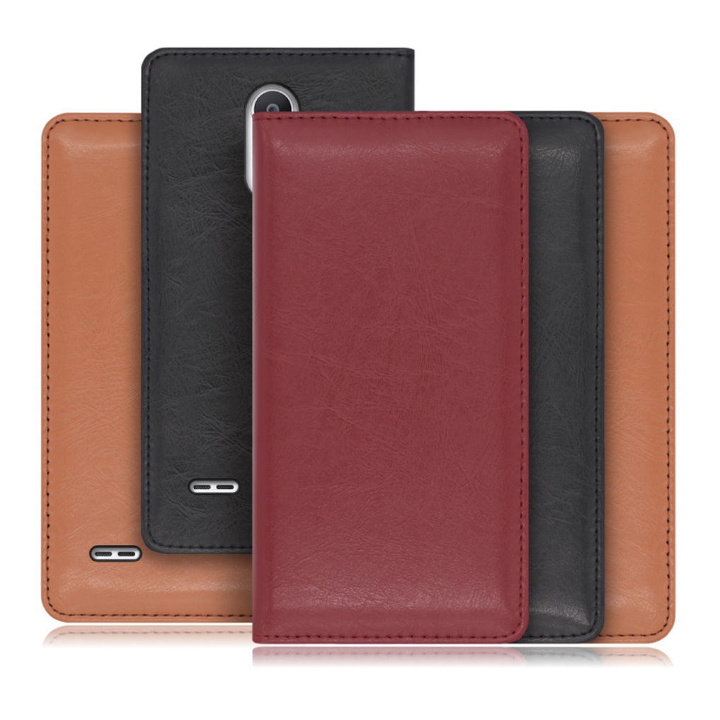 [ LOOF ROYALE ] LG it LGV36 lgit スマホケース ケース カバー 手帳型ケース カード収納 マグネット付き 本革 ベルトなし [ LG it / LGV36 ]