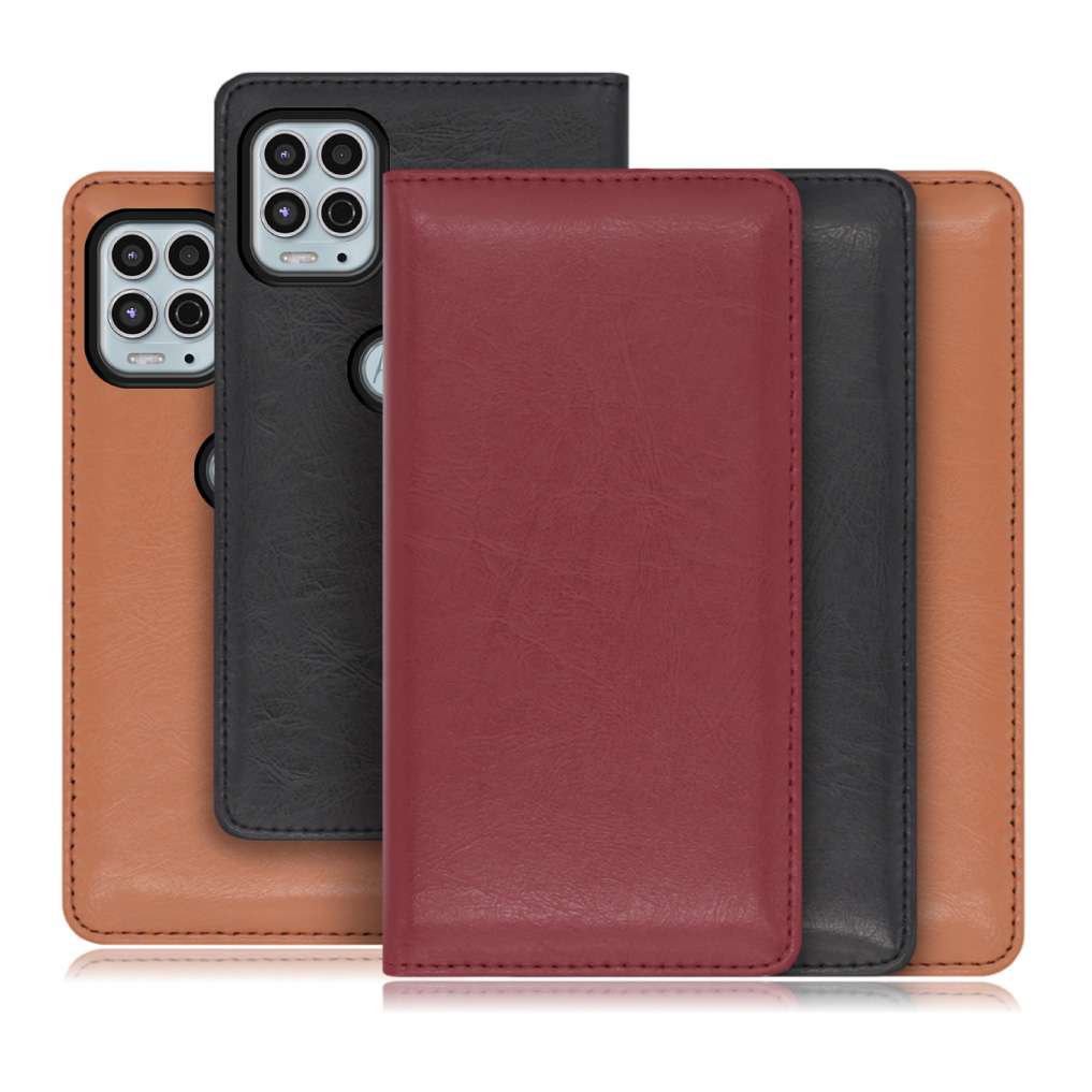 [ LOOF ROYALE ] moto g100 motog100 スマホケース ケース カバー 手帳型ケース カード収納 マグネット付き 本革 ベルトなし [ moto g100 ]