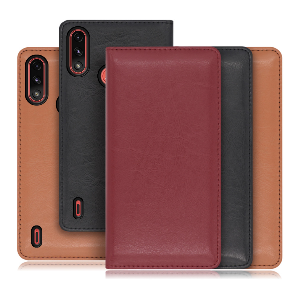 [ LOOF ROYALE ] moto e7 power motoe7power e7power スマホケース ケース カバー 手帳型ケース カード収納 マグネット付き 本革 ベルトなし [ moto e7 power ]
