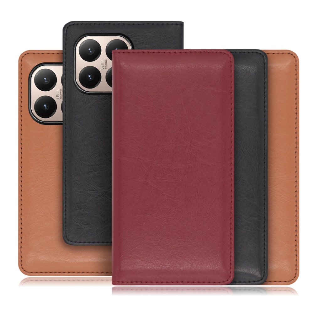 [ LOOF ROYALE ] Xiaomi 15T シャオミ 15T スマホケース ケース カバー 手帳型ケース カード収納 マグネット付き 本革 ベルトなし [ Xiaomi 15T ]