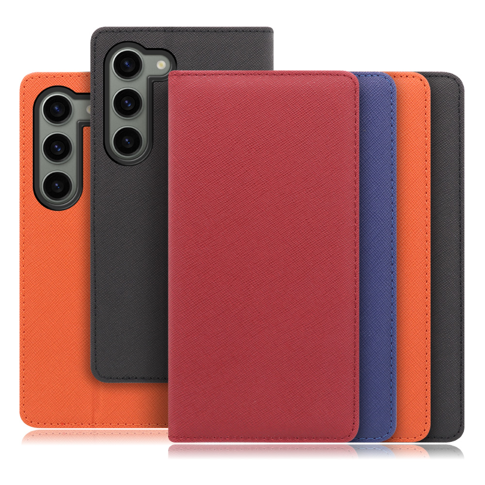 [ LOOF CASUAL ] Galaxy S23  スマホケース ケース カバー 手帳型ケース カード収納 マグネット付き ベルトなし [ Galaxy S23 ]