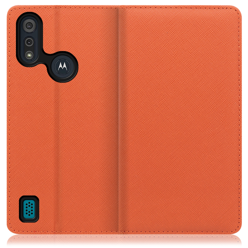 [ LOOF CASUAL ] moto e6s motoe6s スマホケース ケース カバー 手帳型ケース カード収納 マグネット付き ベルトなし [ moto e6s ]