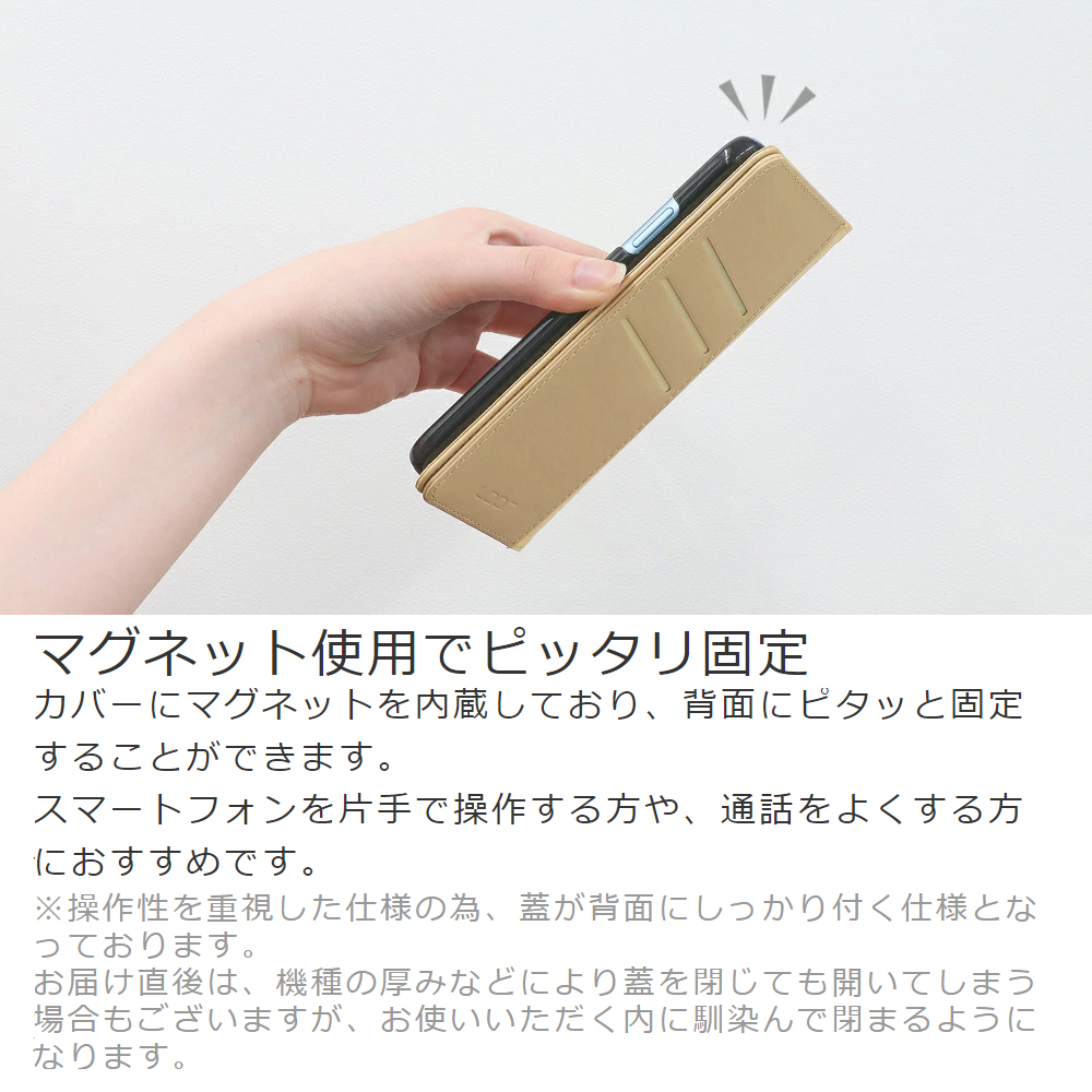 LOOF SKIN Series Nothing Phone (1) 用 [ネイビー] ケース カバー 手帳型ケース スマホケース ブック型 手帳型カバー カードポケット カード収納