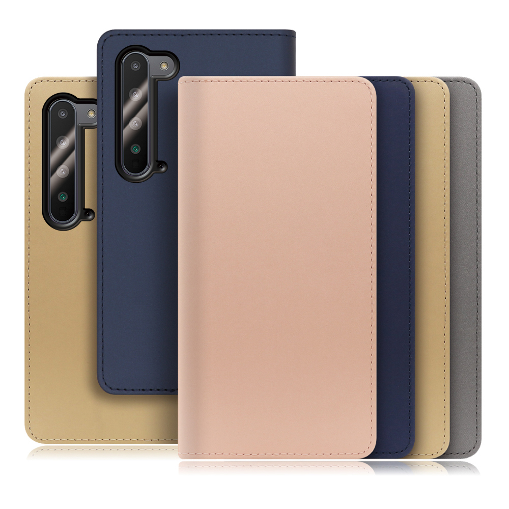 [ LOOF SKIN ] AQUOS R5G SH-51A / SHG01  スマホケース ケース カバー 手帳型ケース カード収納 マグネット付き ベルトなし [ AQUOS R5G ]
