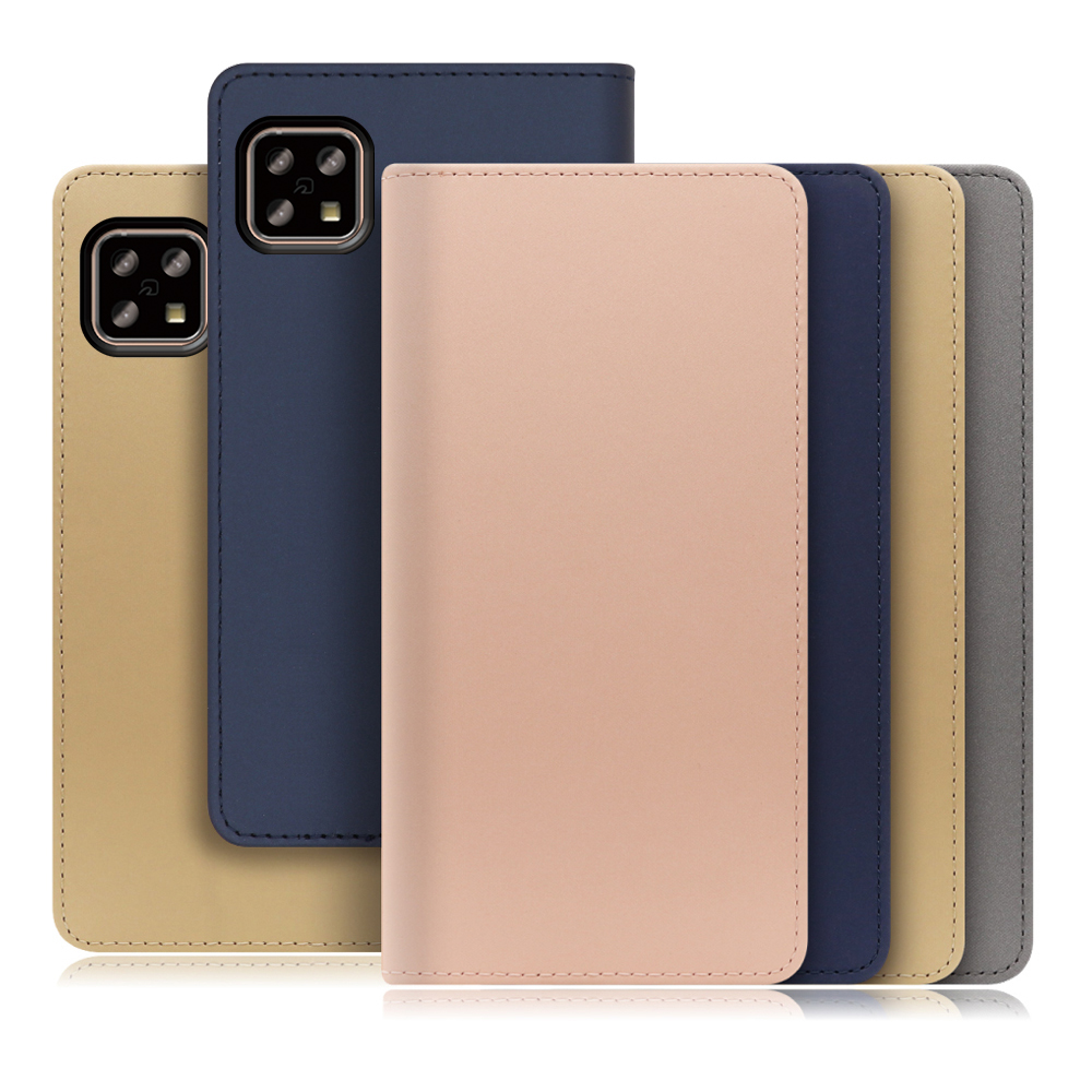 [ LOOF SKIN ] AQUOS sense4 / sense4 lite / sense4 basic / sense5G / やさしいスマホ2 sense 4 4lite 4basic 5G sense4lite sense4basic スマホケース ケース カバー 手帳型ケース カード収納 マグネット付き ベルトなし [ AQUOS sense4/4 lite/4 basic/sense5G/やさしいスマホ2 ]