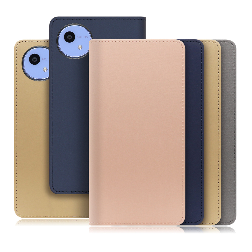 [ LOOF SKIN ] AQUOS wish5 アクオス SH-52F スマホケース ケース カバー 手帳型ケース カード収納 マグネット付き ベルトなし [ AQUOS wish5 ]