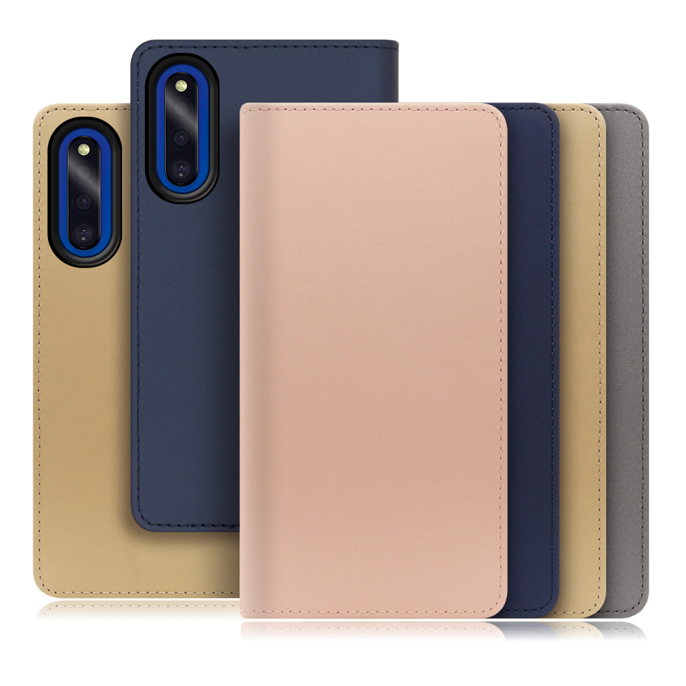 [ LOOF SKIN ] Galaxy A41 SC-41A /  SCV48  スマホケース ケース カバー 手帳型ケース カード収納 マグネット付き ベルトなし [ Galaxy A41 ]