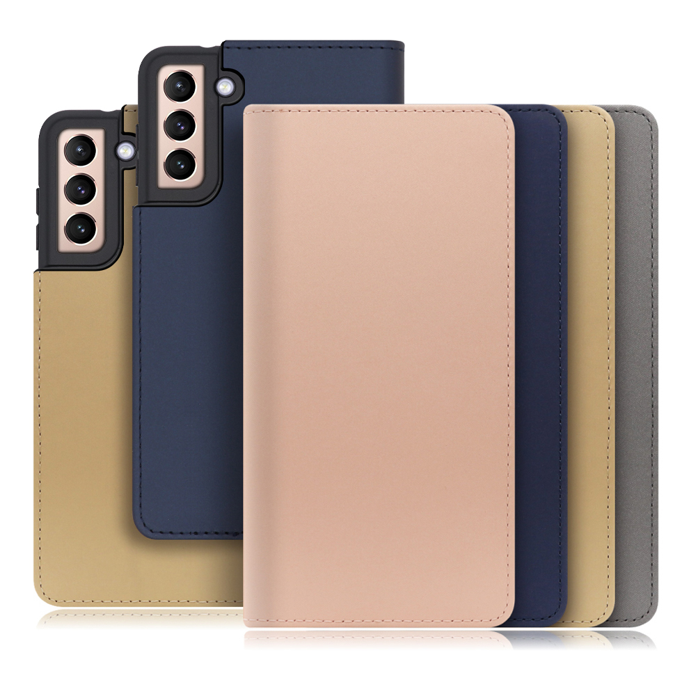 [ LOOF SKIN ] Galaxy S21+ 5G SCG10 s21plus s21 plus s21plus5g s21+5g スマホケース ケース カバー 手帳型ケース カード収納 マグネット付き ベルトなし [ Galaxy S21+ 5G ]