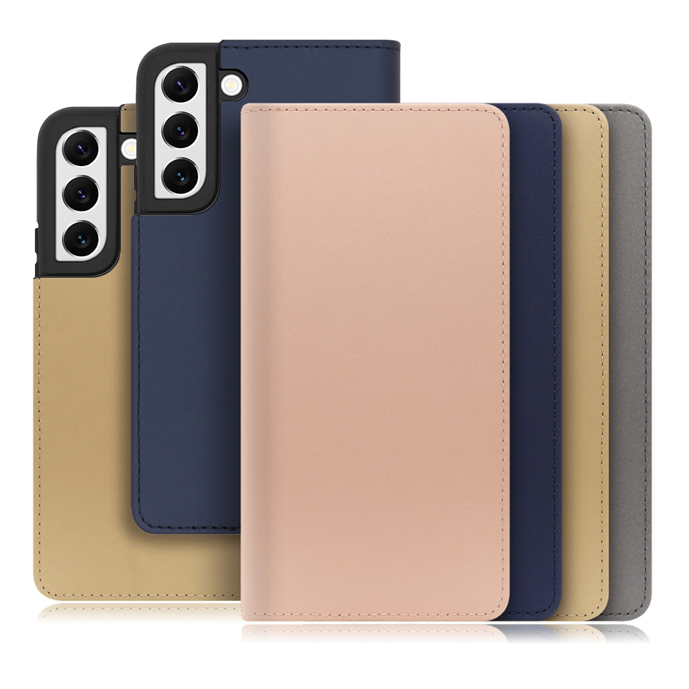[ LOOF SKIN ] Galaxy S22 SC-51C / SCG13  スマホケース ケース カバー 手帳型ケース カード収納 マグネット付き ベルトなし [ Galaxy S22 ]