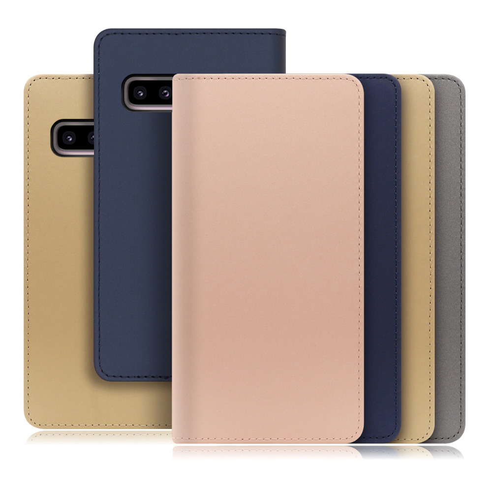 [ LOOF SKIN ] Galaxy S10 SC-03L / SCV41 galaxys10 スマホケース ケース カバー 手帳型ケース カード収納 マグネット付き ベルトなし [ Galaxy S10 ]