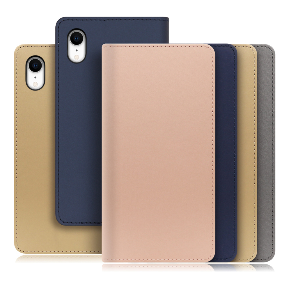 [ LOOF SKIN ] iPhone XR iPhonexr スマホケース ケース カバー 手帳型ケース カード収納 マグネット付き ベルトなし [ iPhone XR ]