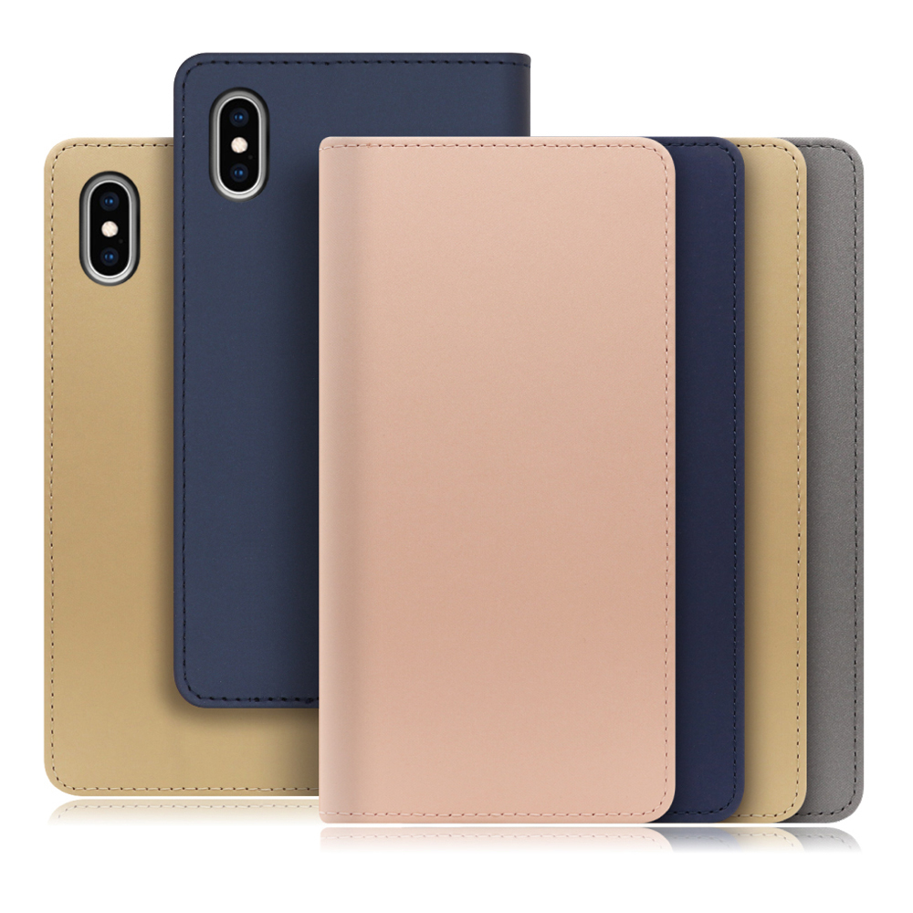 [ LOOF SKIN ] iPhone XS Max iPhonexsmax xsmax スマホケース ケース カバー 手帳型ケース カード収納 マグネット付き ベルトなし [ iPhone XS Max ]