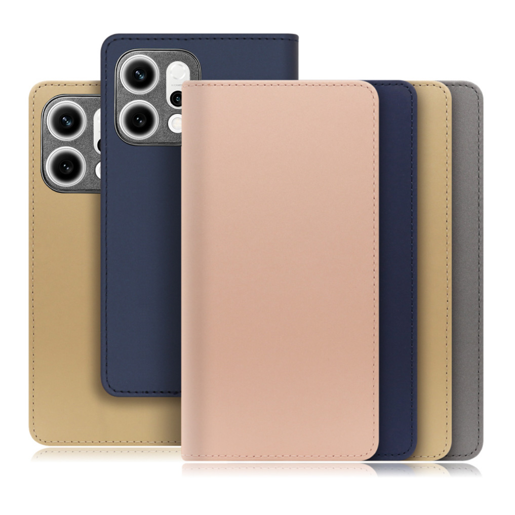 [ LOOF SKIN ] OPPO Reno14 5G  スマホケース ケース カバー 手帳型ケース カード収納 マグネット付き ベルトなし [ OPPO Reno14 5G ]