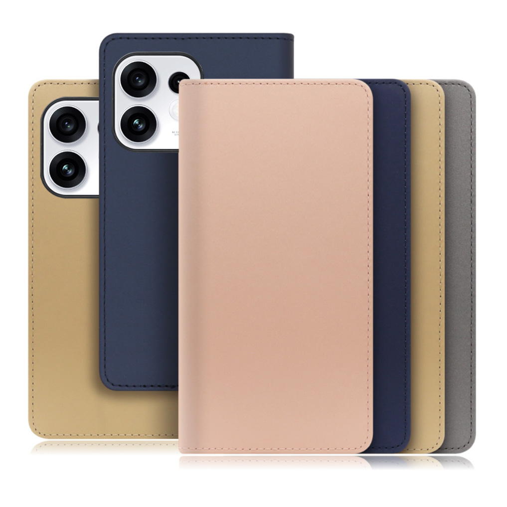 [ LOOF SKIN ] OPPO Reno16 5G CPH2865 スマホケース ケース カバー 手帳型ケース カード収納 マグネット付き ベルトなし [ OPPO Reno16 5G ]