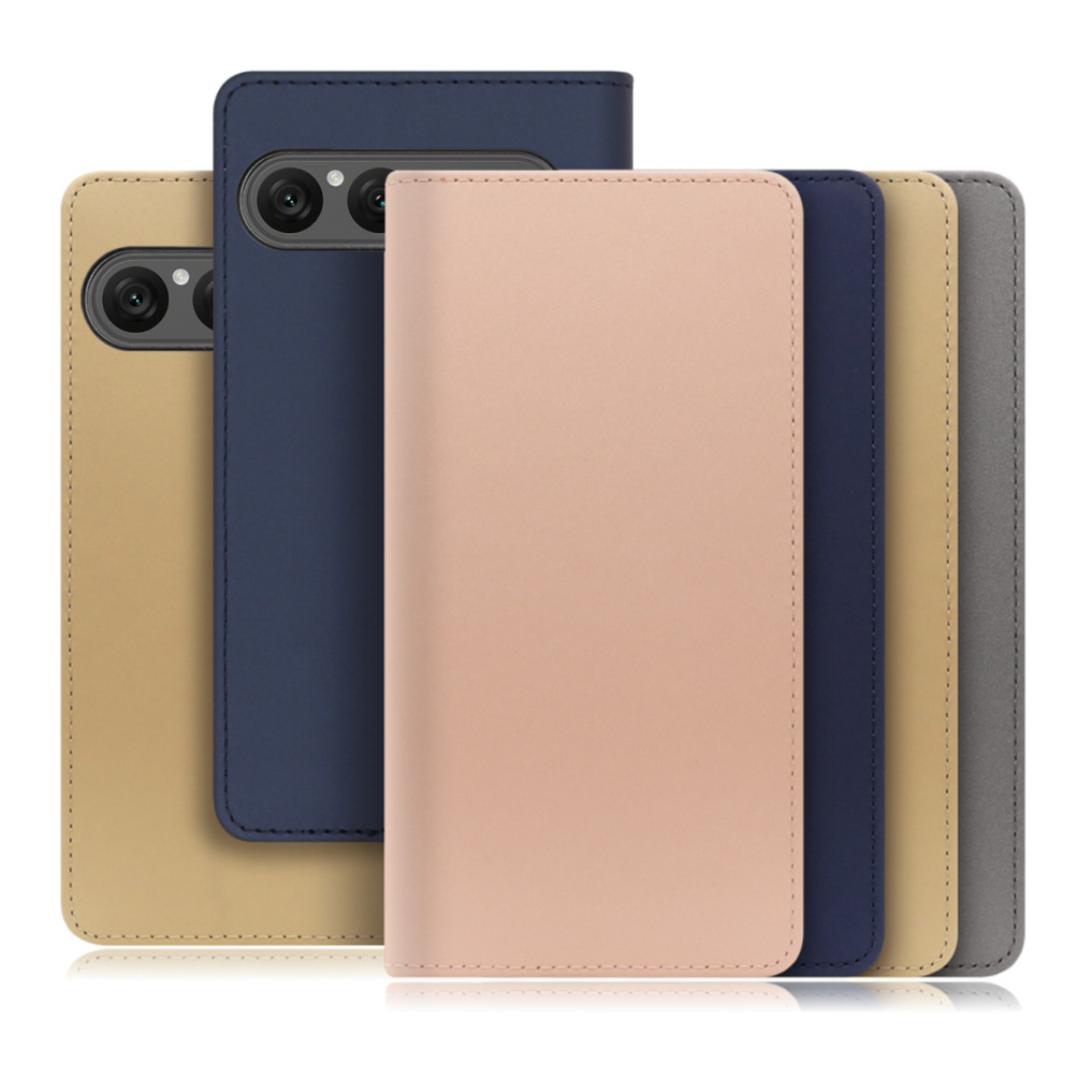 [ LOOF SKIN ] Xperia 10 VII エクスペリア XQ-FE44 スマホケース ケース カバー 手帳型ケース カード収納 マグネット付き ベルトなし [ Xperia 10 VII 用 ]