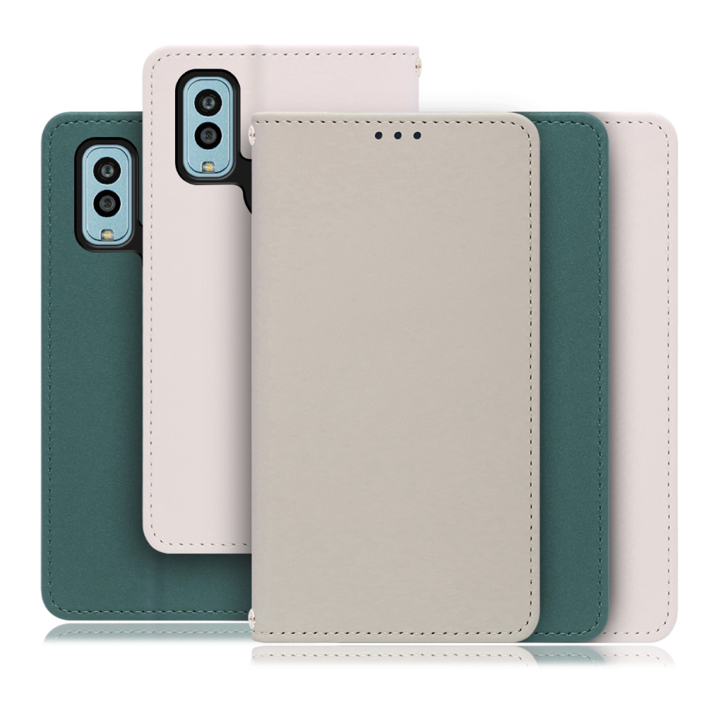 [ LOOF SKIN ] Android One S10 AndroidOne S10 androidones10 S10-KC スマホケース ケース カバー 手帳型ケース ストラップホール スピーカーホール カード収納 マグネット付き ベルトなし  [ Android One S10 ]