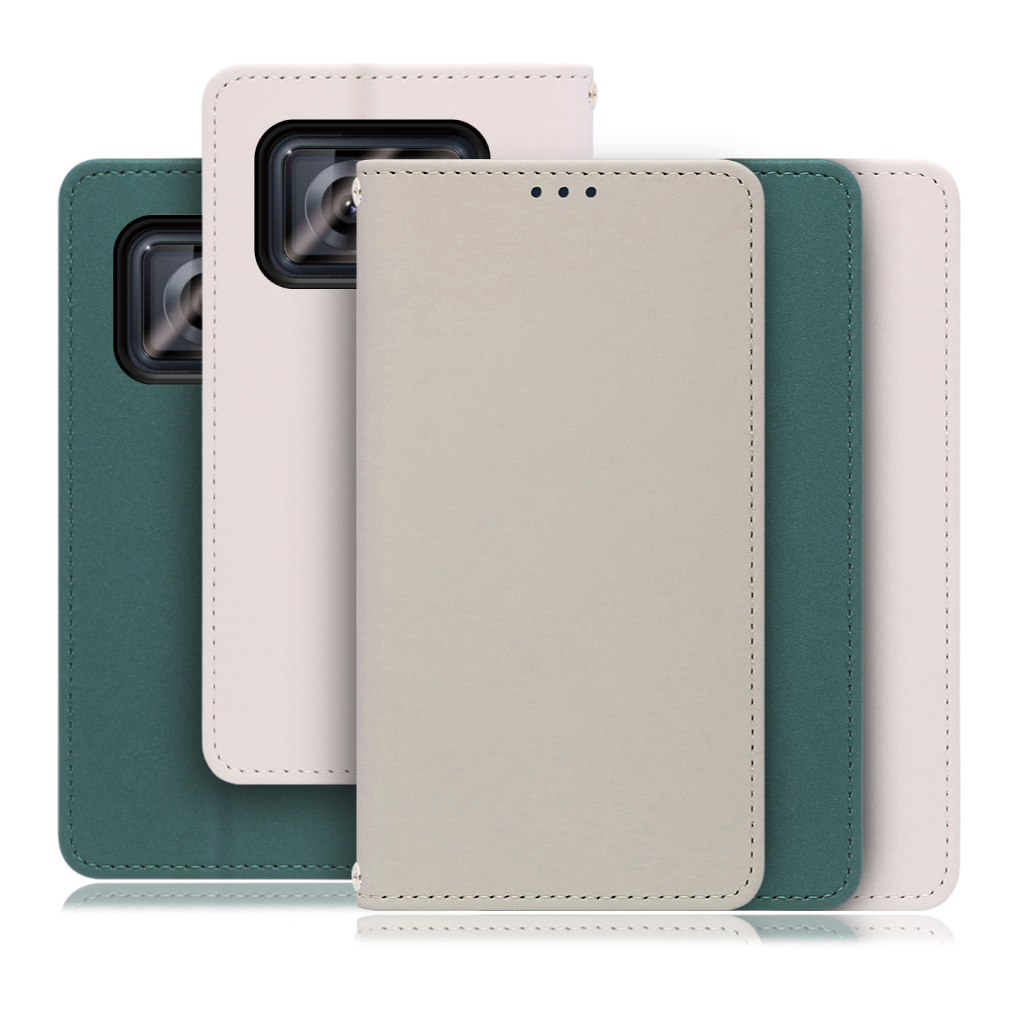[ LOOF SKIN ] AQUOS R6 SH-51B / A101SH / SH-M22  スマホケース ケース カバー 手帳型ケース ストラップホール スピーカーホール カード収納 マグネット付き ベルトなし  [ AQUOS R6 ]