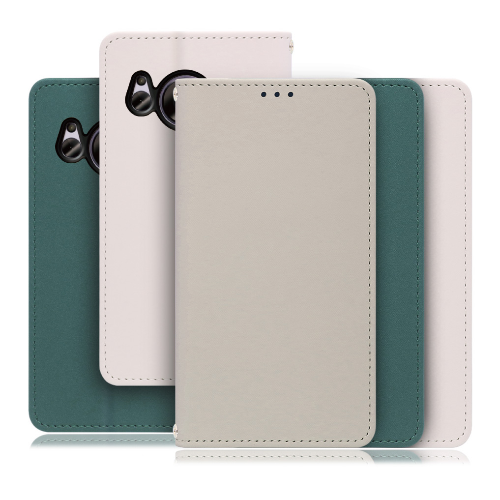 [ LOOF SKIN ] AQUOS sense7 Plus sense7plus 7plus sense 7 スマホケース ケース カバー 手帳型ケース ストラップホール スピーカーホール カード収納 マグネット付き ベルトなし  [ AQUOS sense7 Plus ]