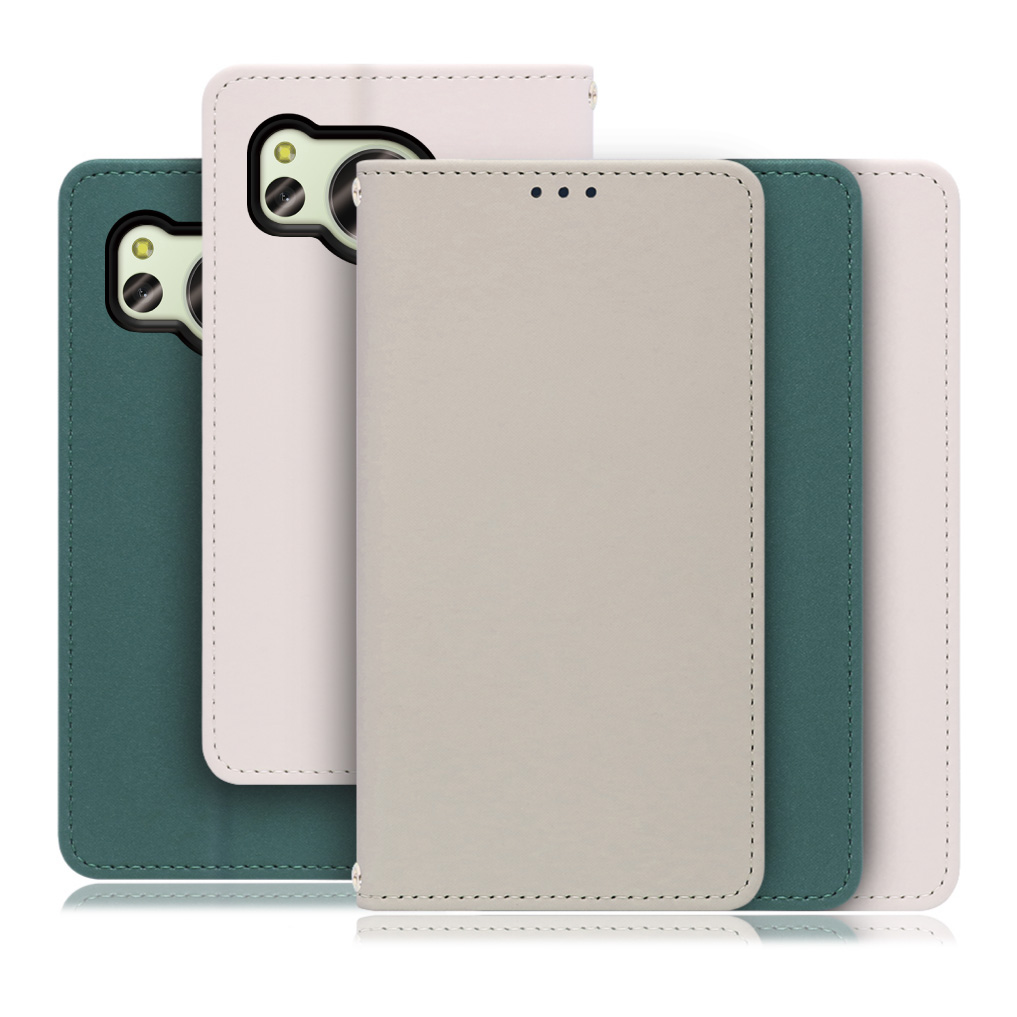 [ LOOF SKIN ] AQUOS sense8 SH-54D / SHG11 sense 8 スマホケース ケース カバー 手帳型ケース ストラップホール スピーカーホール カード収納 マグネット付き ベルトなし  [ AQUOS sense8 ]
