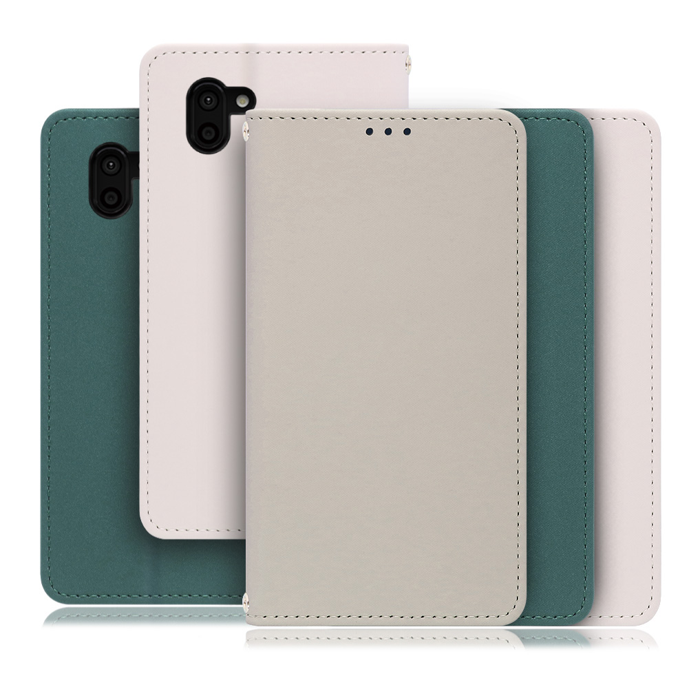 [ LOOF SKIN ] AQUOS R2 SH-03K / SHV42 / 706SH  スマホケース ケース カバー 手帳型ケース ストラップホール スピーカーホール カード収納 マグネット付き ベルトなし  [ AQUOS R2 ]