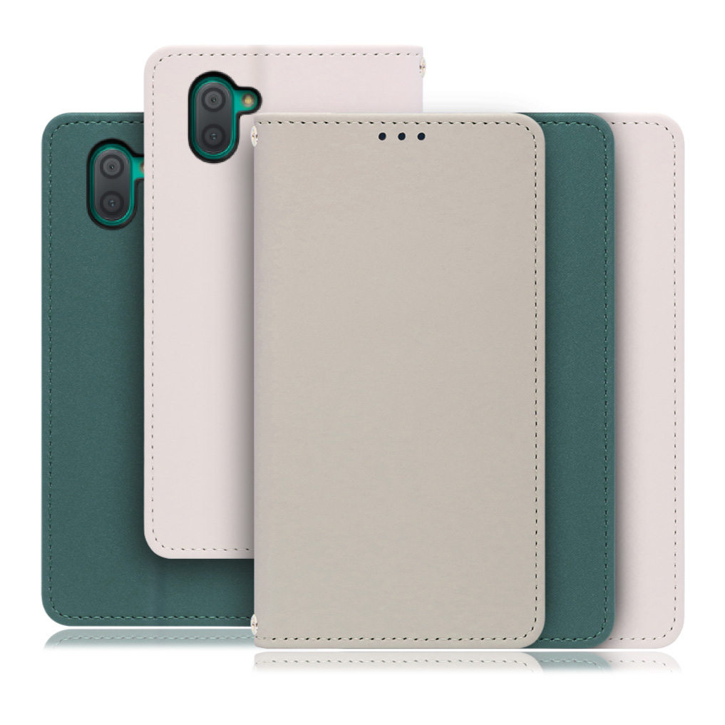 [ LOOF SKIN ] AQUOS R3 SH-04L / SHV44  スマホケース ケース カバー 手帳型ケース ストラップホール スピーカーホール カード収納 マグネット付き ベルトなし  [ AQUOS R3 ]