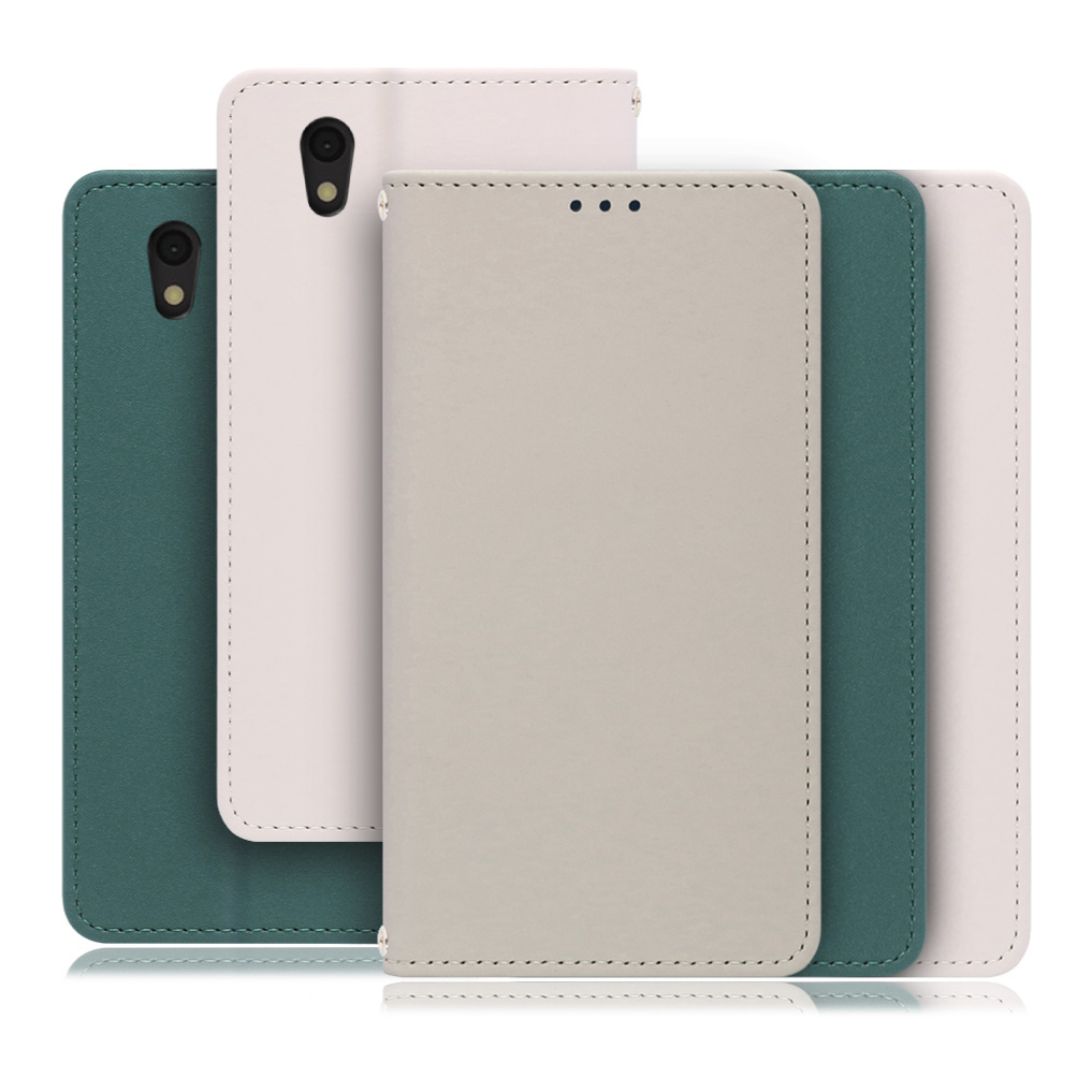 [ LOOF SKIN ] AQUOS sense / sense lite / sense basic senselite sensebasic スマホケース ケース カバー 手帳型ケース ストラップホール スピーカーホール カード収納 マグネット付き ベルトなし  [ AQUOS sense / sense lite / sense basic ]