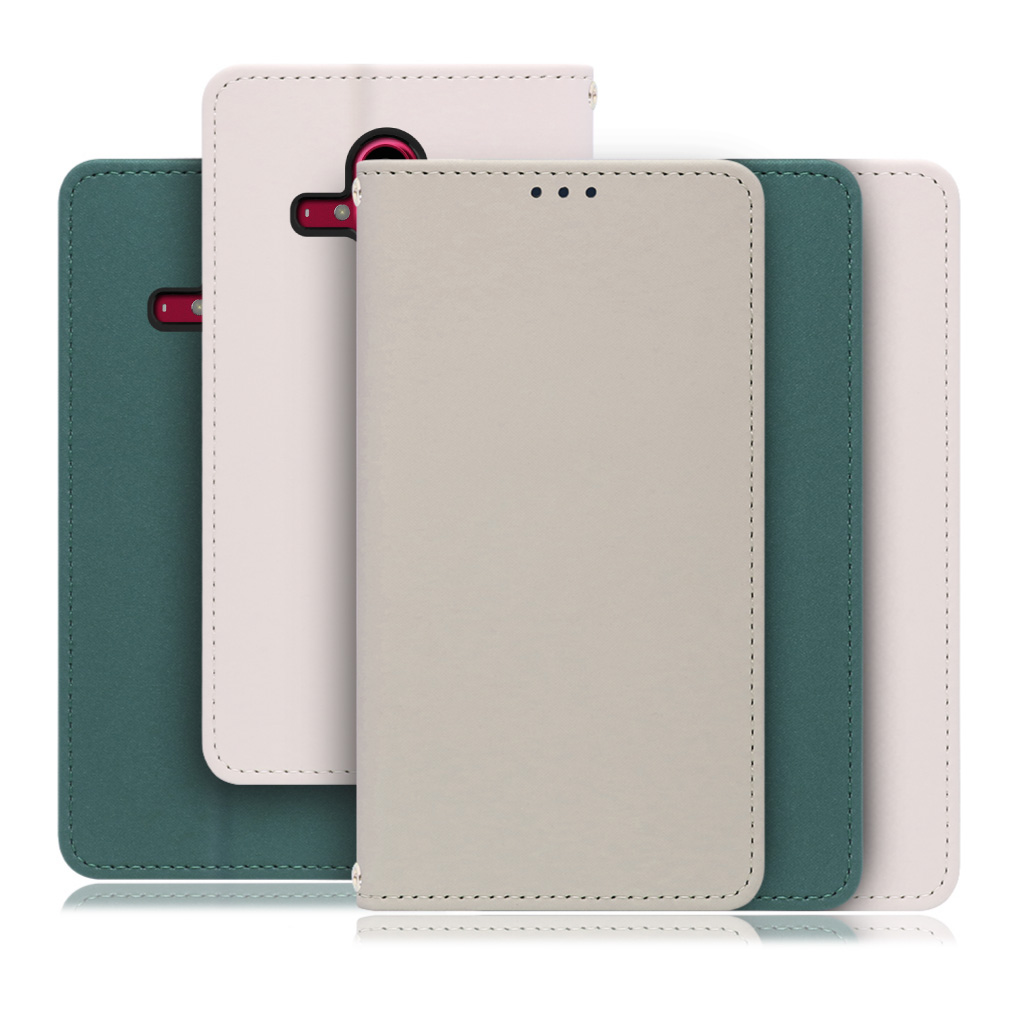 [ LOOF SKIN ] らくらくスマートフォン F-52B FUJITSU FCNT スマホケース ケース カバー 手帳型ケース ストラップホール スピーカーホール カード収納 マグネット付き ベルトなし  [ らくらくスマートフォン F-52B ]