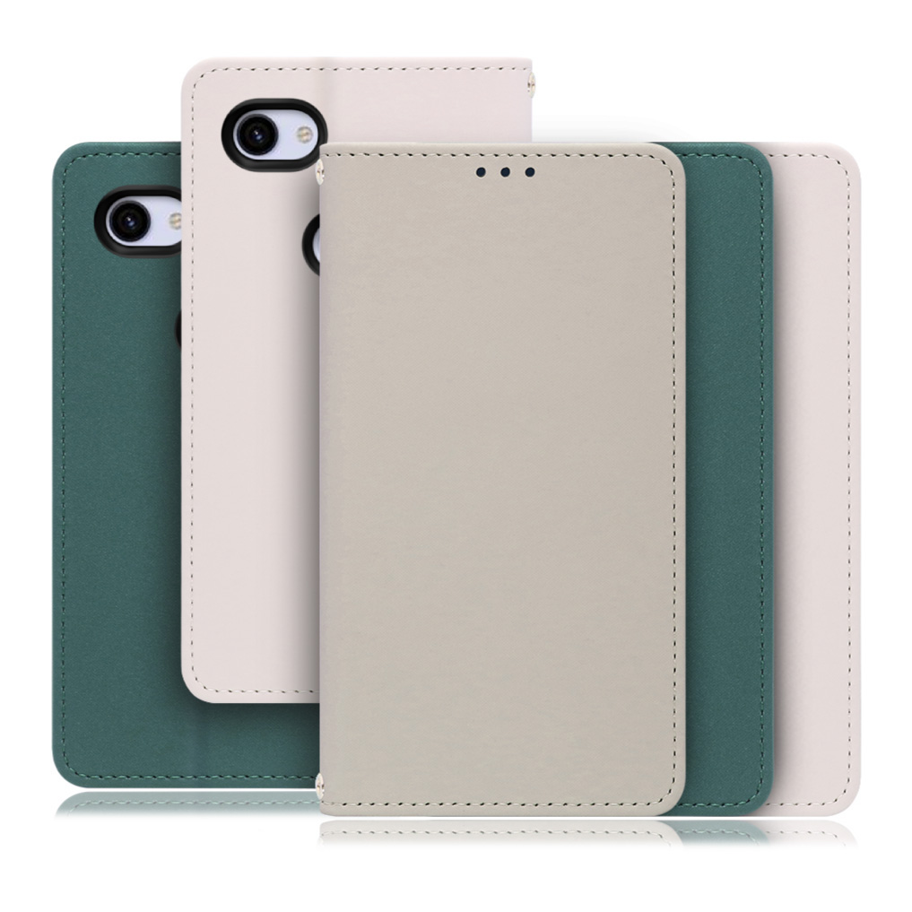 [ LOOF SKIN ] Google Pixel 3a pixel3a ピクセル3a スマホケース ケース カバー 手帳型ケース ストラップホール スピーカーホール カード収納 マグネット付き ベルトなし  [ Google Pixel 3a ]