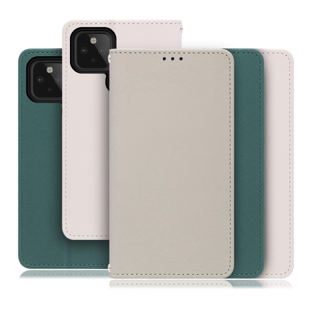 [ LOOF SKIN ] Google Pixel 5 pixel5 Googlepixel5 スマホケース ケース カバー 手帳型ケース ストラップホール スピーカーホール カード収納 マグネット付き ベルトなし  [ Google Pixel 5 ]