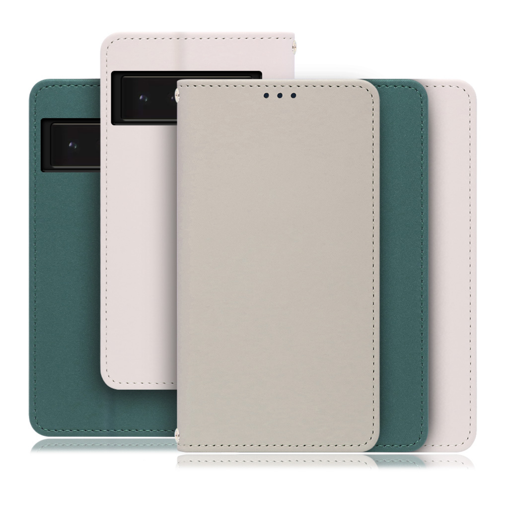 [ LOOF SKIN ] Google Pixel 6 Pro Googlepixel6pro 6pro プロ ピクセル6pro スマホケース ケース カバー 手帳型ケース ストラップホール スピーカーホール カード収納 マグネット付き ベルトなし  [ Google Pixel 6 Pro ]