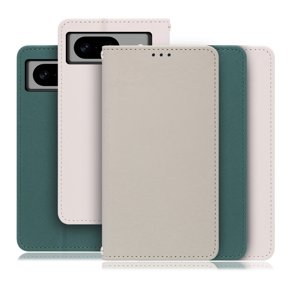 [ LOOF SKIN ] Google pixel 8 googlepixel8 Pixel8 ピクセル8 スマホケース ケース カバー 手帳型ケース ストラップホール スピーカーホール カード収納 マグネット付き ベルトなし  [ Google Pixel 8 ]